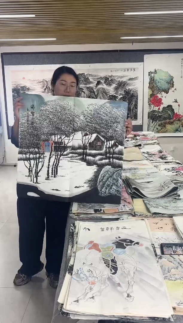 国画丹青专属福利-瑞雪36-11