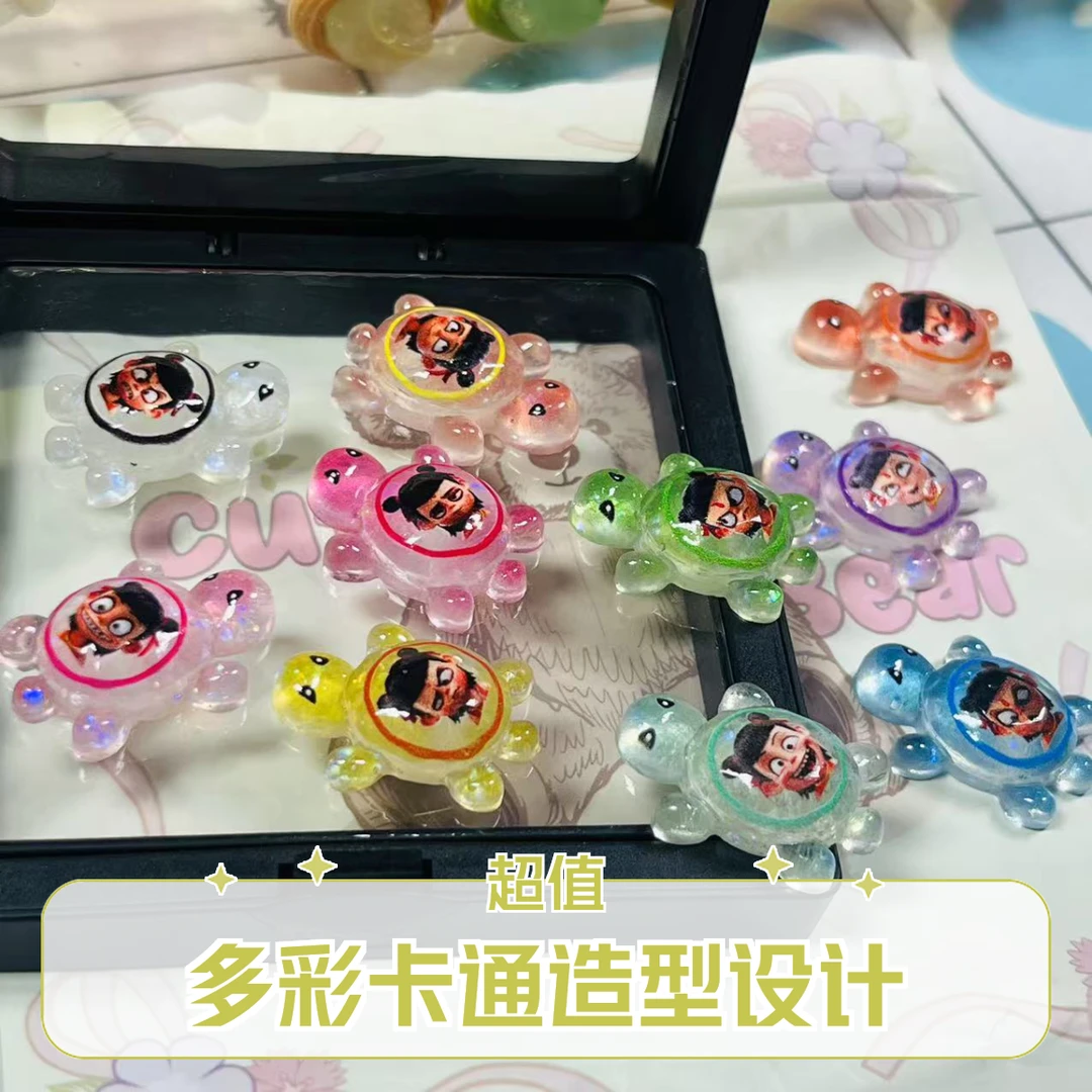 【福利款--哪吒龟】夜光哪吒龟十色可爱卡通DIY桌面摆件
