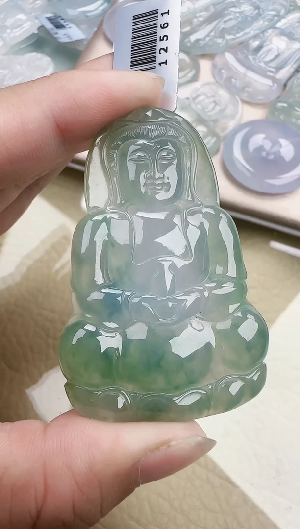 翡翠未镶嵌颈饰缅甸翡翠a货