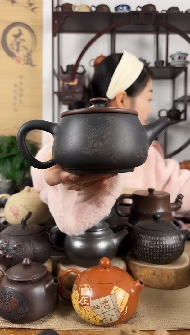 云南建水紫陶茶壶200CC左右