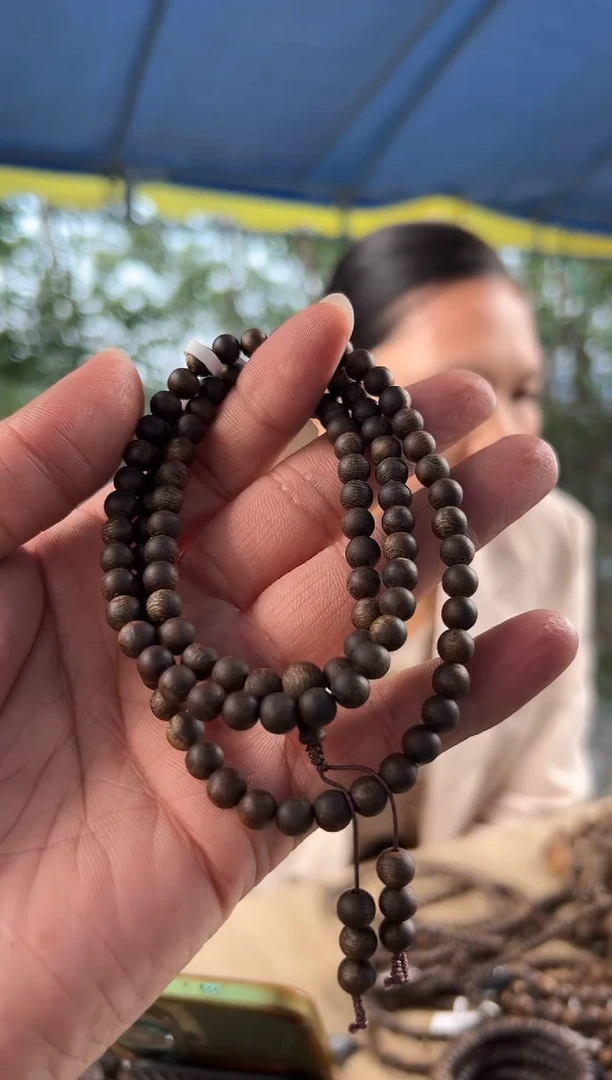 【闪购商品】沉香手串06圆珠沉水保18克