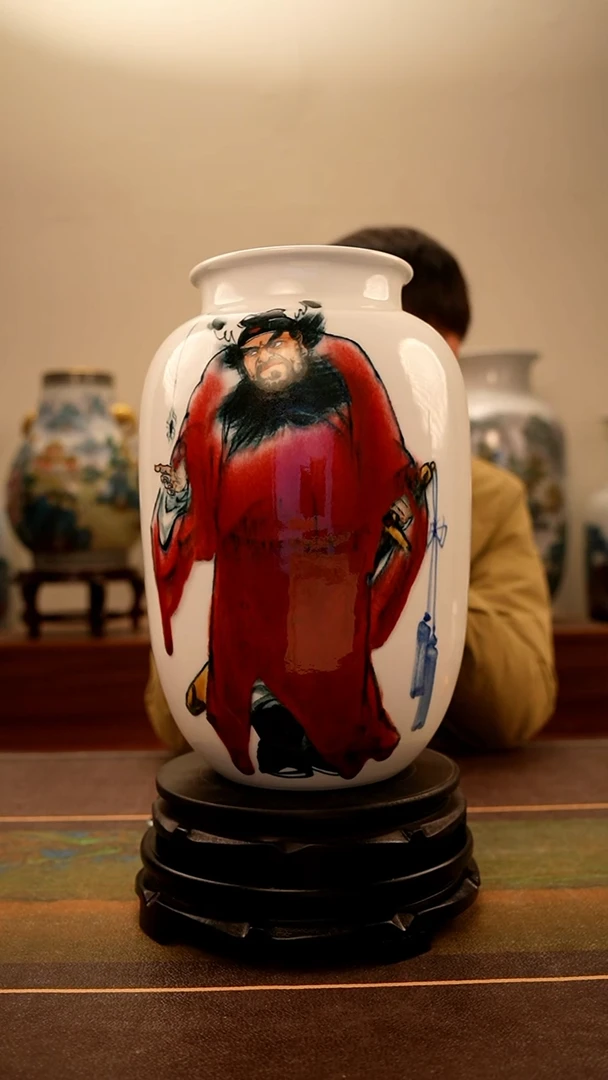 【闪购商品】摆件瓷造确保手工手绘作品