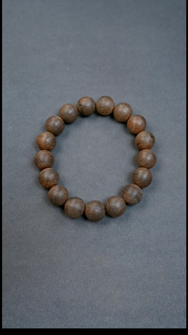 沉香手串13mm金星菩萨棋18.32g