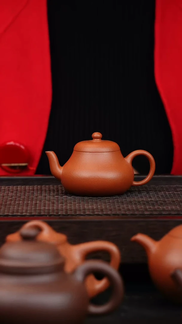 【闪购商品】紫砂茶壶微瑕军德120cc