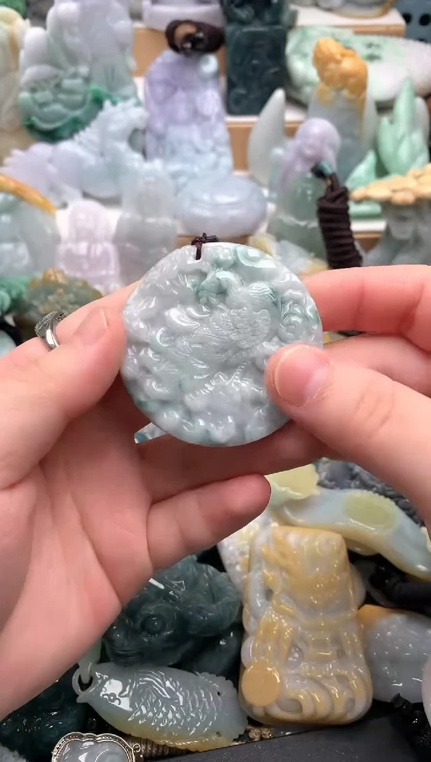 吊坠(不含链)未镶嵌翡翠1