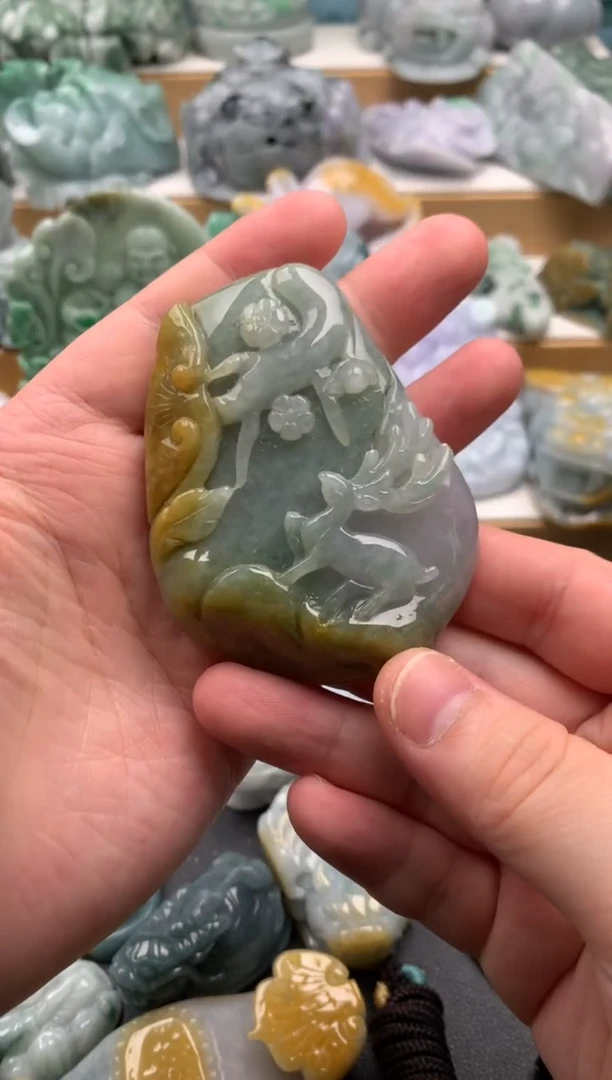 吊坠(不含链)未镶嵌翡翠1