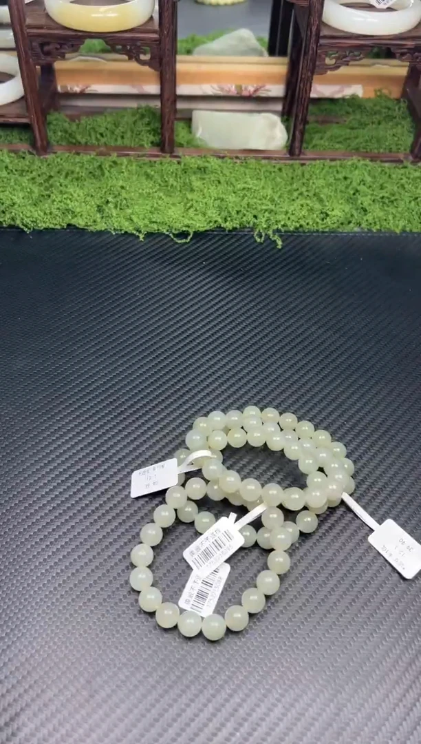 未镶嵌手串和田玉且末微色差近矿卡10多样性发货拍一发一（福利）