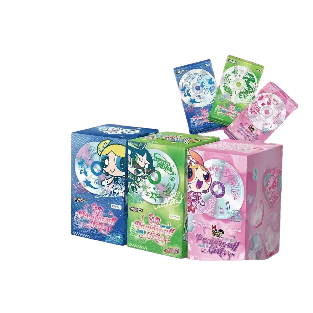 （拆卡）卡游THE POWERPUFF GIRLS-飞天小女警典藏卡-X元素包(第1弹