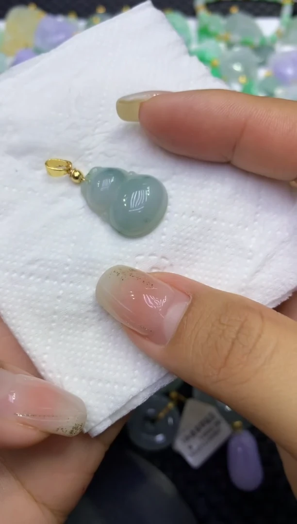 颈饰未镶嵌翡翠天然缅甸A货翡翠