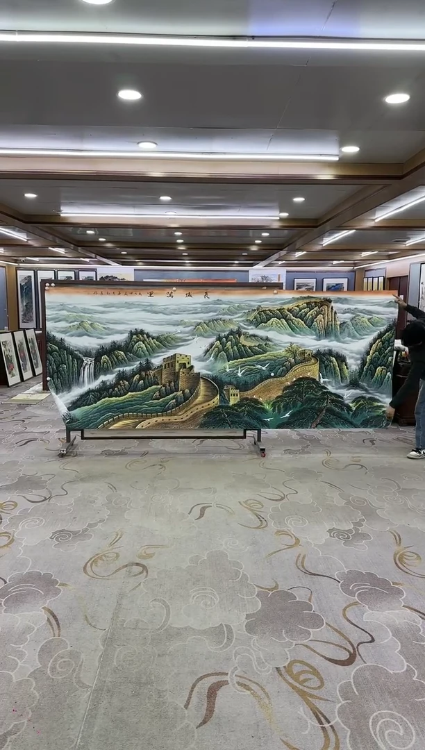 绘画Y-王红兵-大丈二-山水画