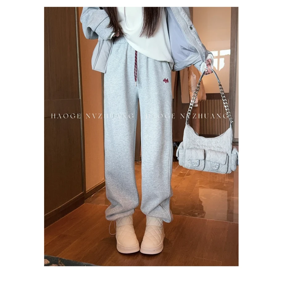 浩哥严选●休闲裤预Q4XXK3153A简版直筒垂感显瘦秋冬百搭通勤设计