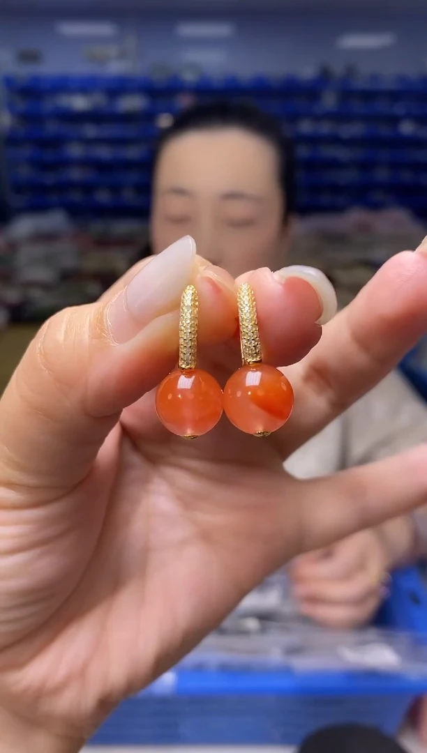 玛瑙/玉髓K2296银S925镶嵌K2296