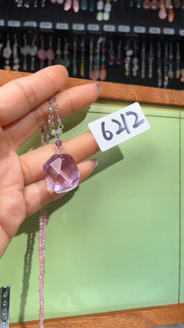 紫晶耳饰银S925镶嵌 喜欢拍