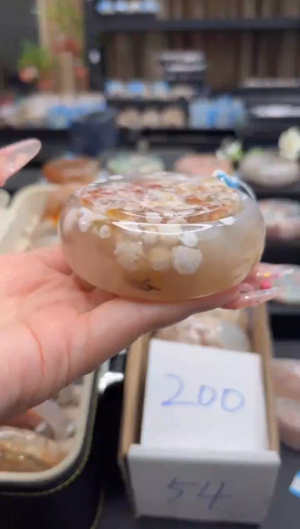 未镶嵌手镯石英质玉44(60圈赠送镯心)