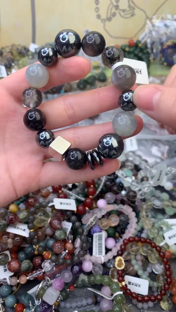 未镶嵌黑曜岩手饰166