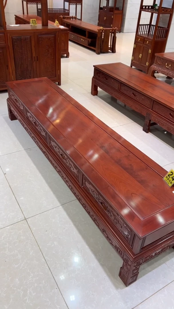 紫檀木类成套家具用****9电视柜2.2米
