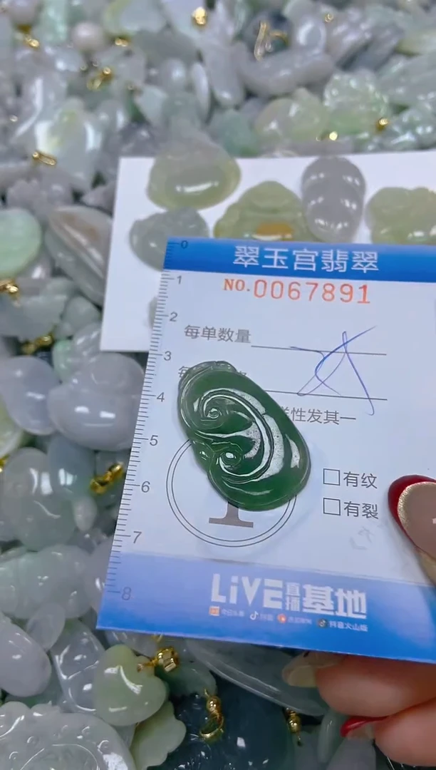 【闪购商品】翡翠颈饰未镶嵌闪购0067891