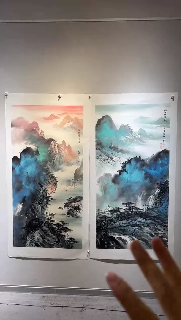 国画国画SS-1200000-张跃华央创美术馆精品定制备案作品