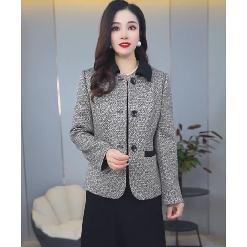 【外套】2728新款时尚修身显瘦女装洋气外套上衣