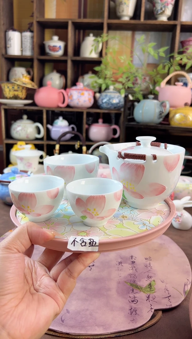 1壶3杯1个过滤1个包包 不含盘的