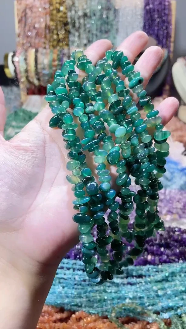 未镶嵌珠宝半成品水晶aaa绿玛