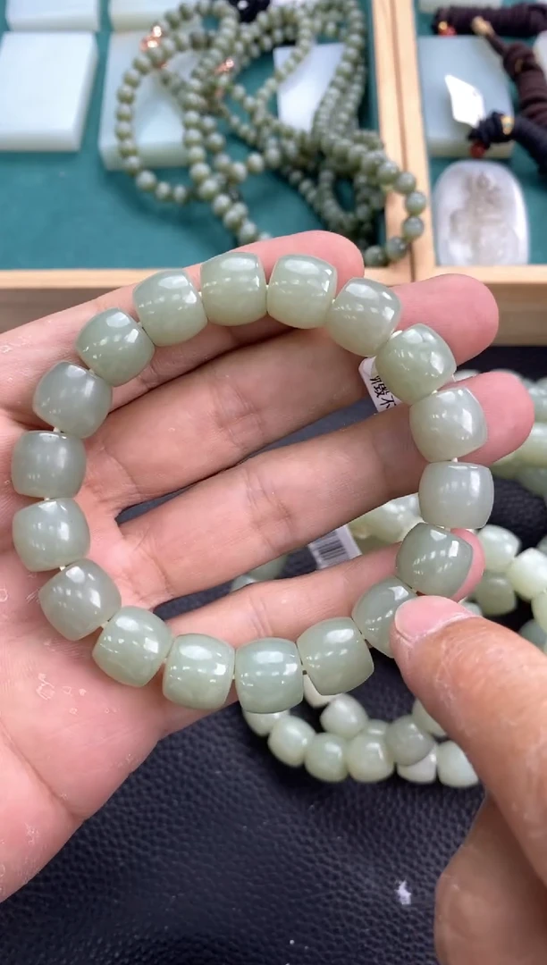 手串未镶嵌和田玉手串卡12
