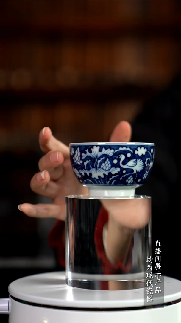D160诚意十足的直播间 茶具