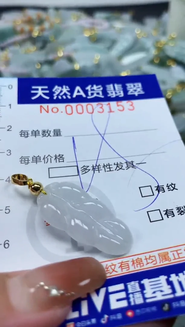 颈饰未镶嵌翡翠天然A货翡翠