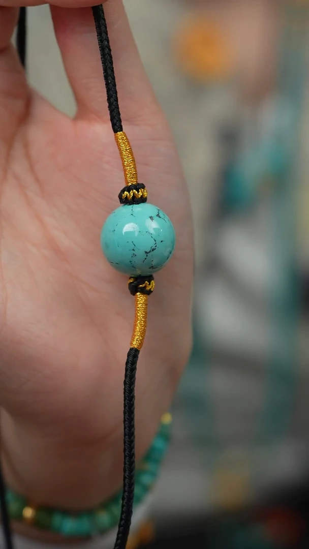 未镶嵌绿松石D16（多样性发一件）项链