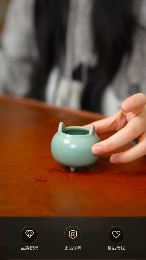 其他仿古小胖香炉不完美简装