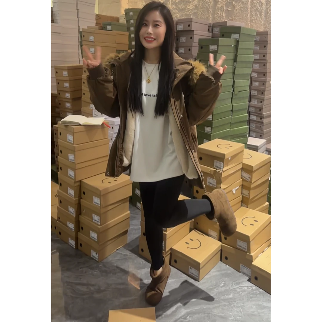 雪地靴 D 卡色 9988