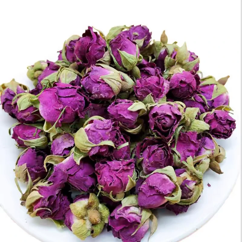 新疆和田玫瑰花雷农家干玫瑰花茶沙漠玫瑰重瓣红玫瑰花 产地直发