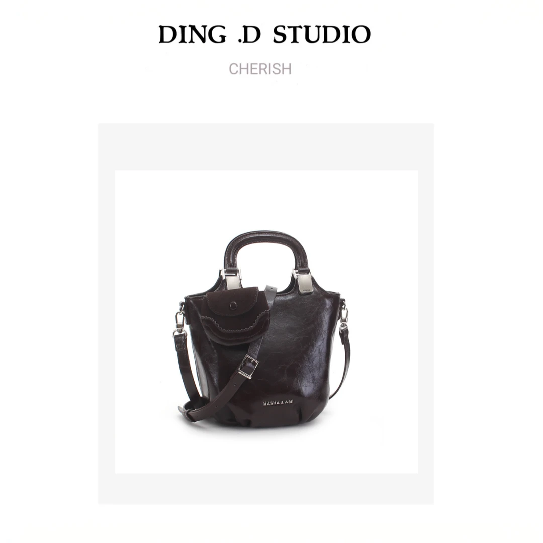【花骨朵】DING.D新品百搭简约休闲潮流ins单肩斜跨女包25545