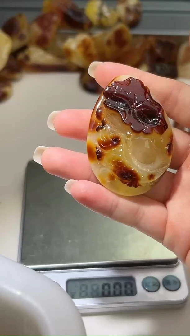 裸石琥珀未镶嵌琥珀蜜蜡吊坠