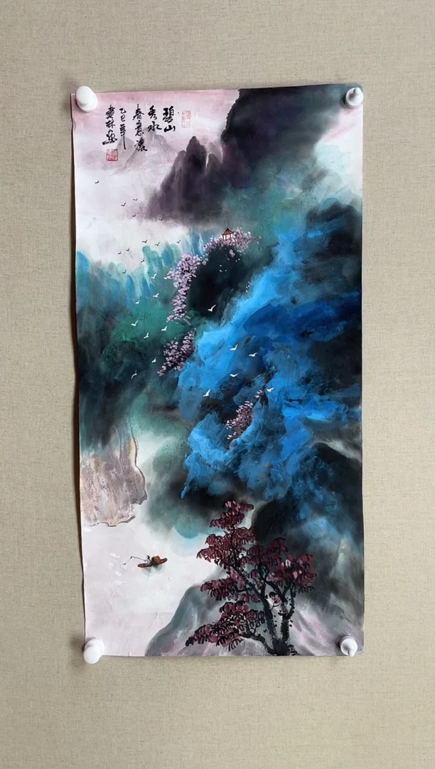 国画100*50 傅建林傅建林傅建林傅建林傅建林