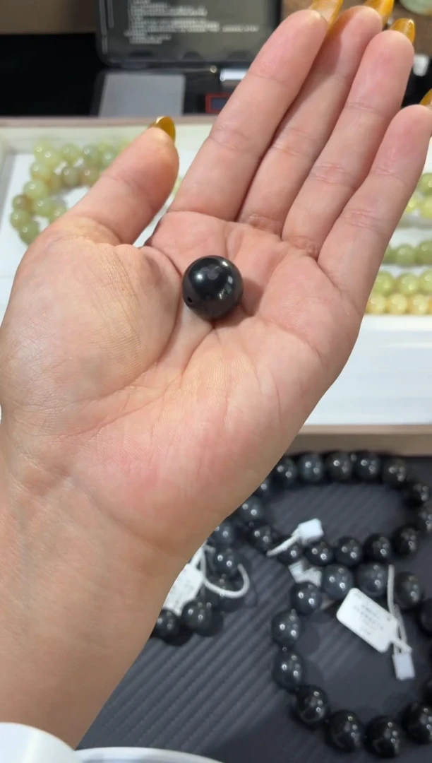 未镶嵌手链和田玉磊卡16单珠