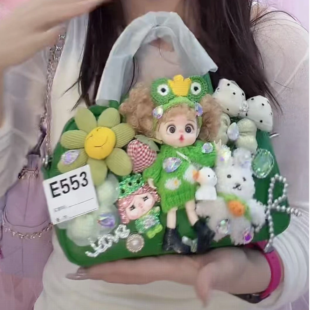 格格家新款定制女包娃包3366