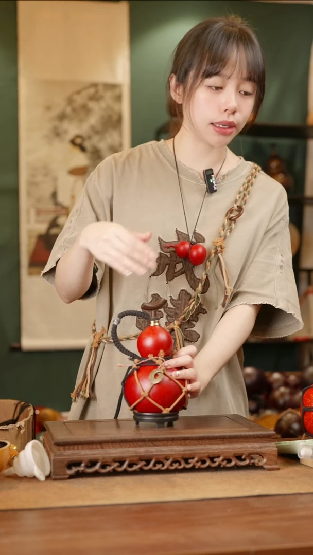 139号精品天然大漆酒葫芦一物一拍~