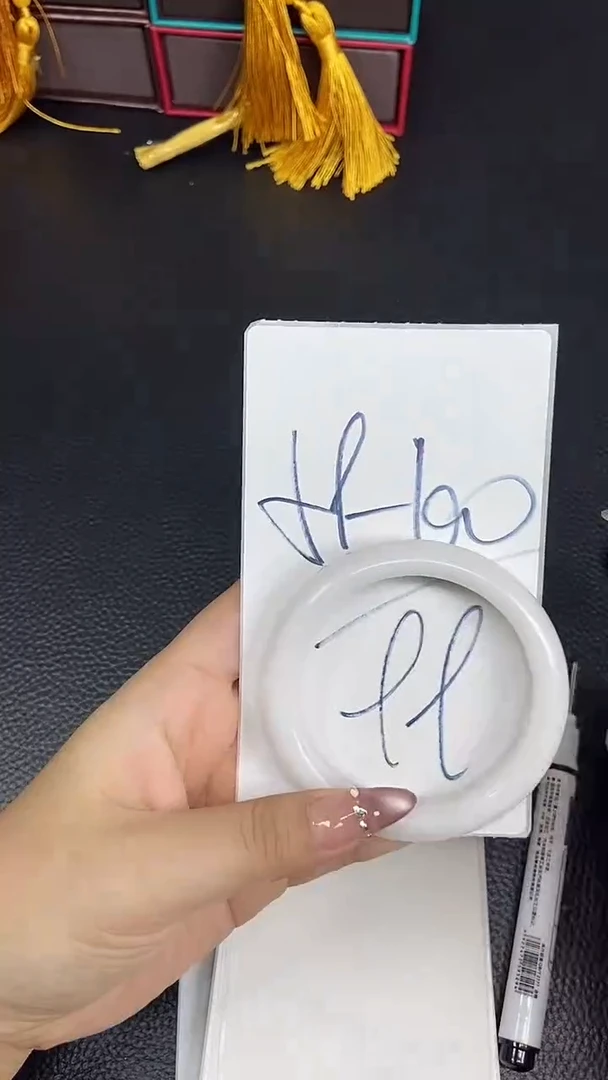 未镶嵌手镯石英质玉时尚美人镯59-60