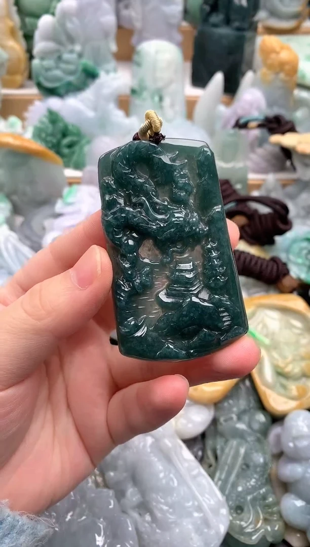 吊坠(不含链)未镶嵌翡翠1