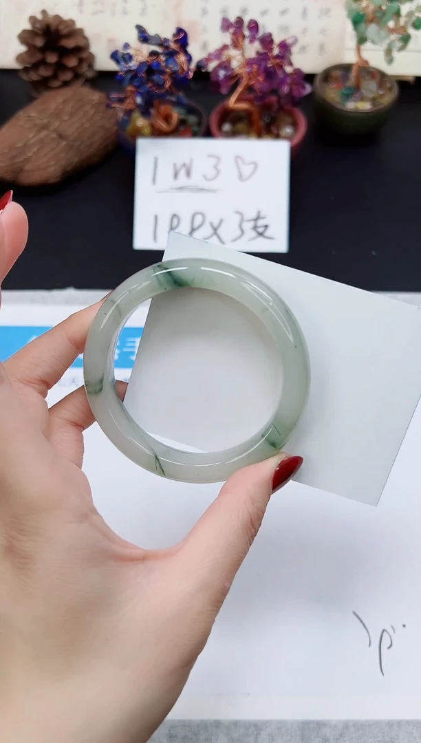 未镶嵌手镯石英质玉A97-57`58`59