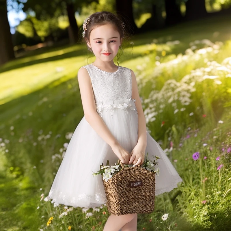 儿童服装独特洋气时髦女童夏装2025年款可爱超萌儿童衣服连衣裙