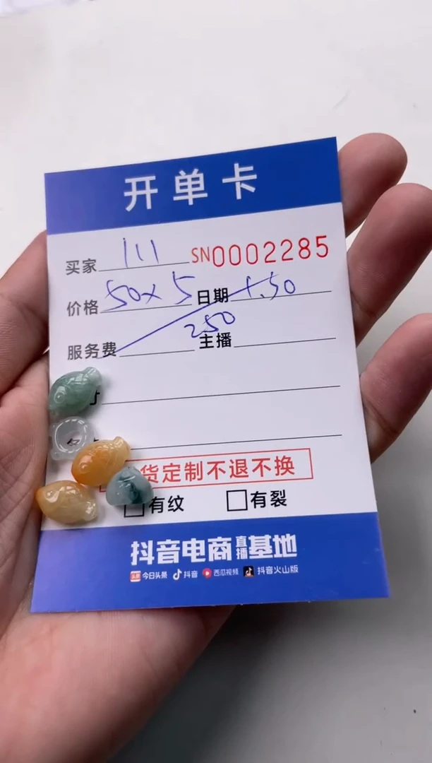 【闪购商品】翡翠颈饰未镶嵌00002285