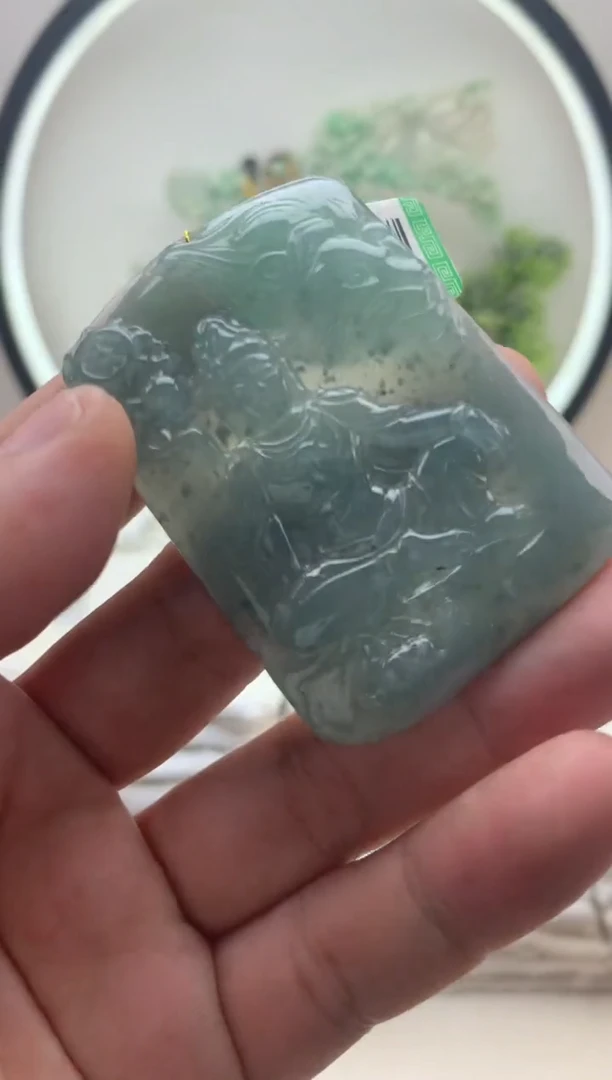 颈饰未镶嵌翡翠文殊