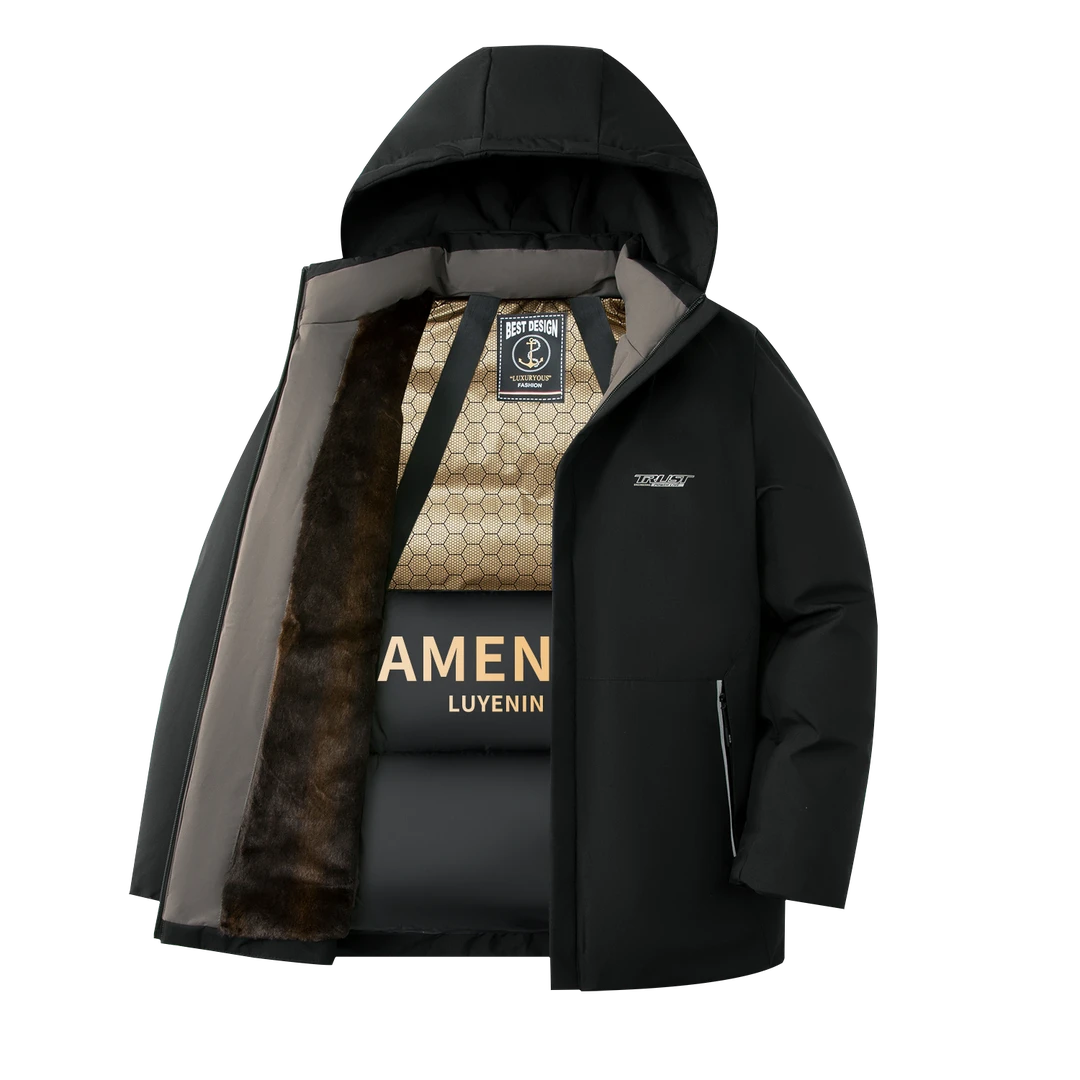 【艳颖专属】加绒加厚保暖棉服外套