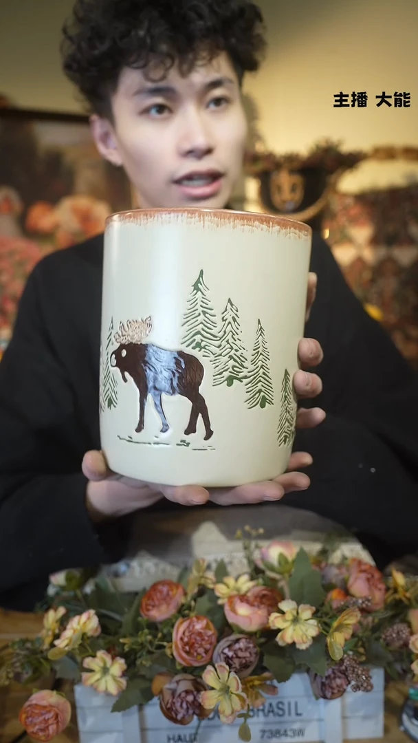 【闪购商品】默认微瑕高端树脂陶瓷摆件W063