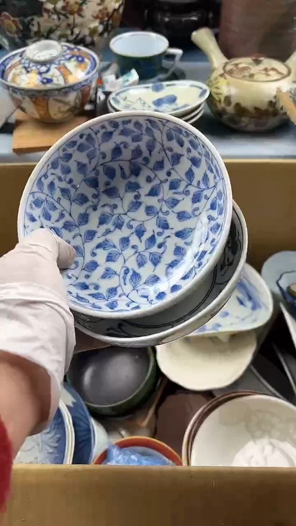 瓷片理**院英歌瓷器满19.9包邮