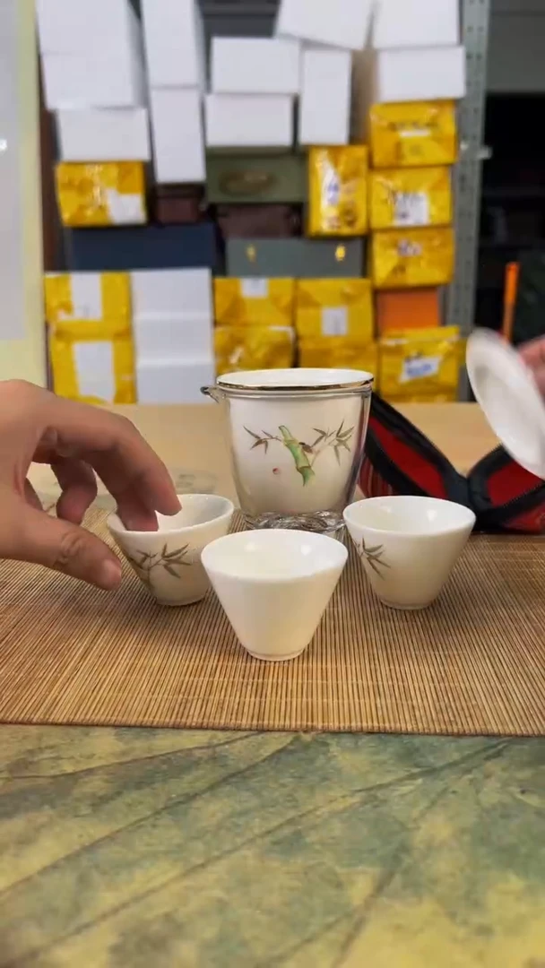 【闪购商品】快客旅行茶具陶瓷开播！