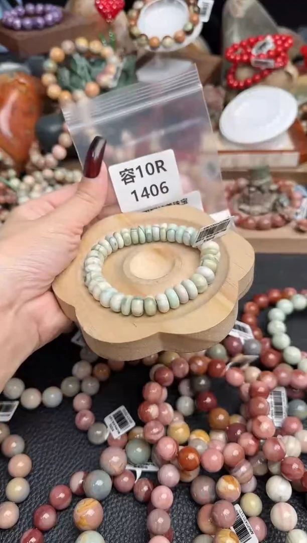 【闪购商品】石英质玉手链未镶嵌10R1406