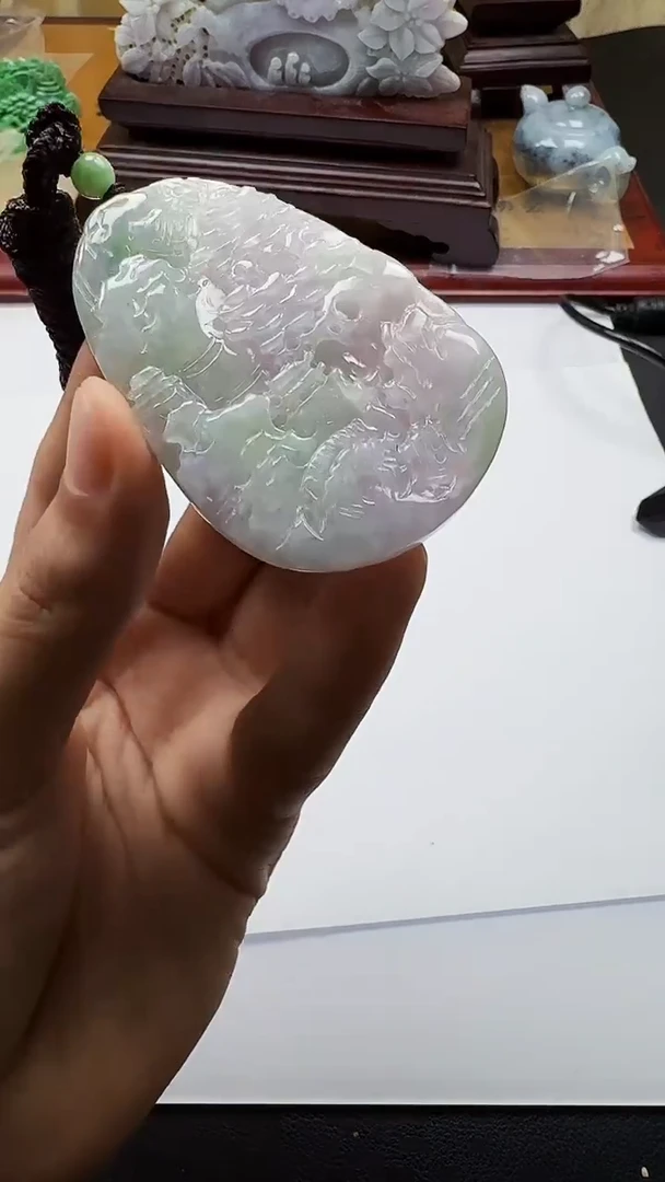 吊坠(不含链)未镶嵌翡翠1